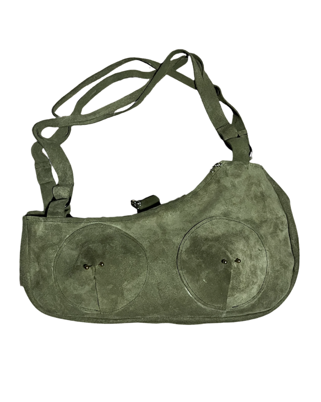 Moss Pierced Shoulder Bag