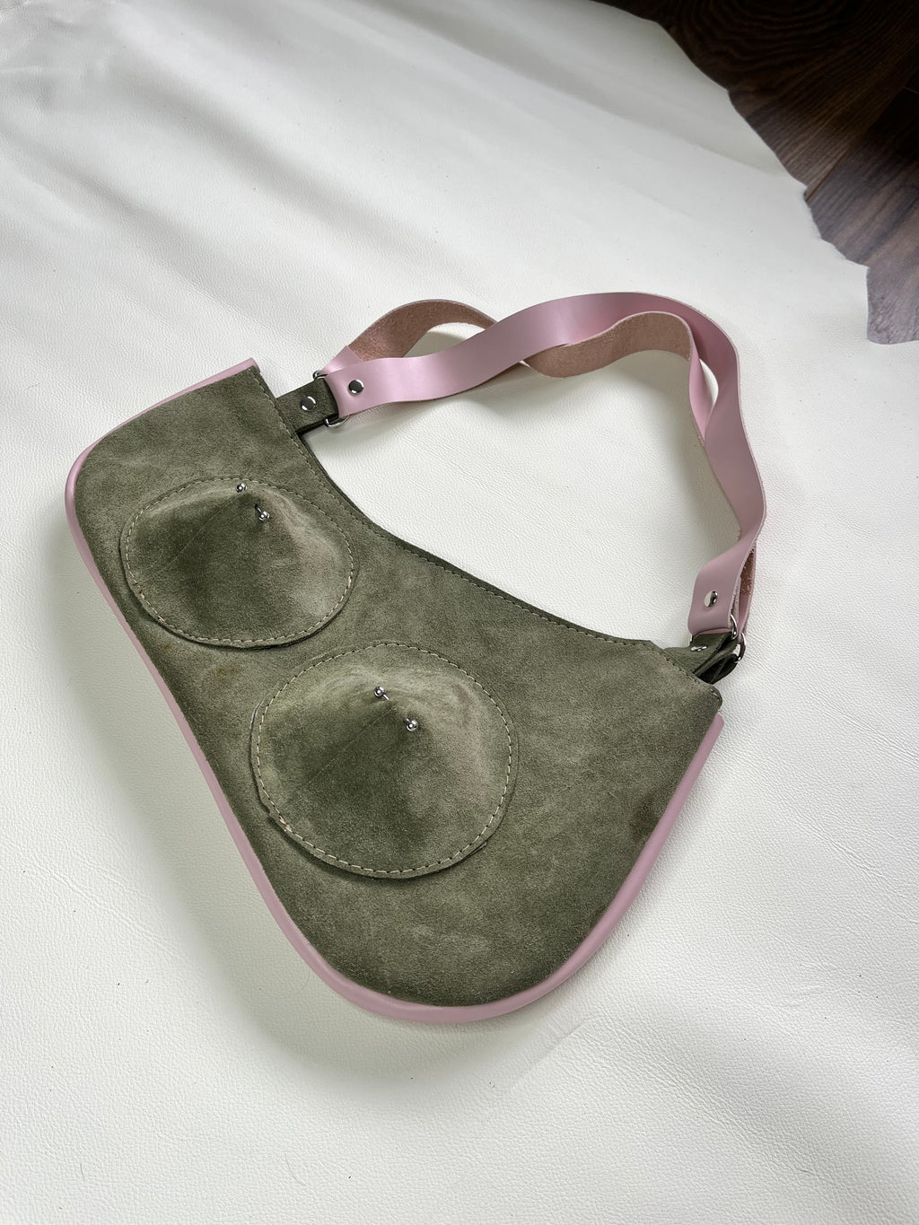 Peony Pierced Pair Shoulder Bag