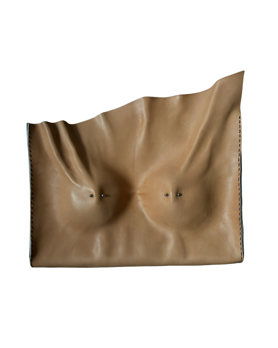 Pierced Pair Leather Bag