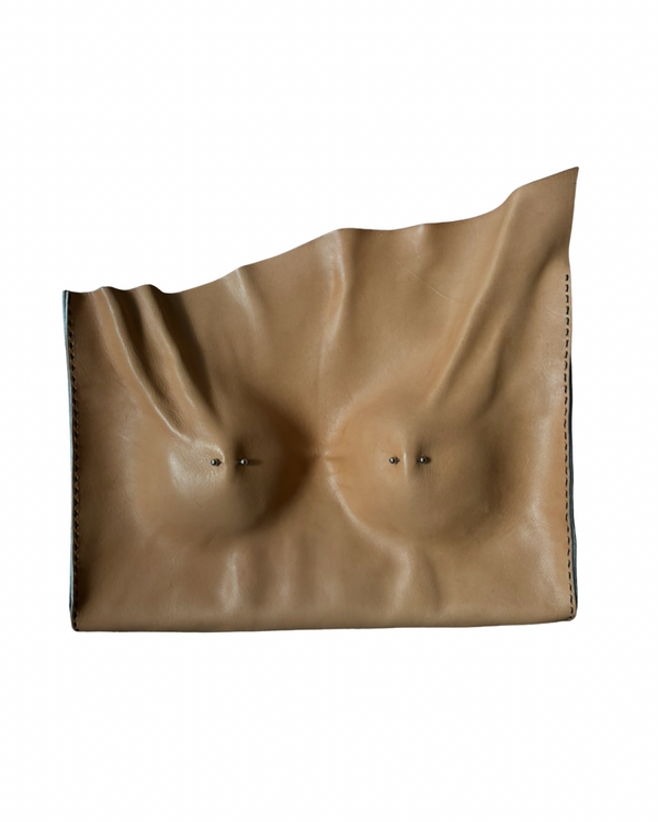 Pierced Pair Leather Bag